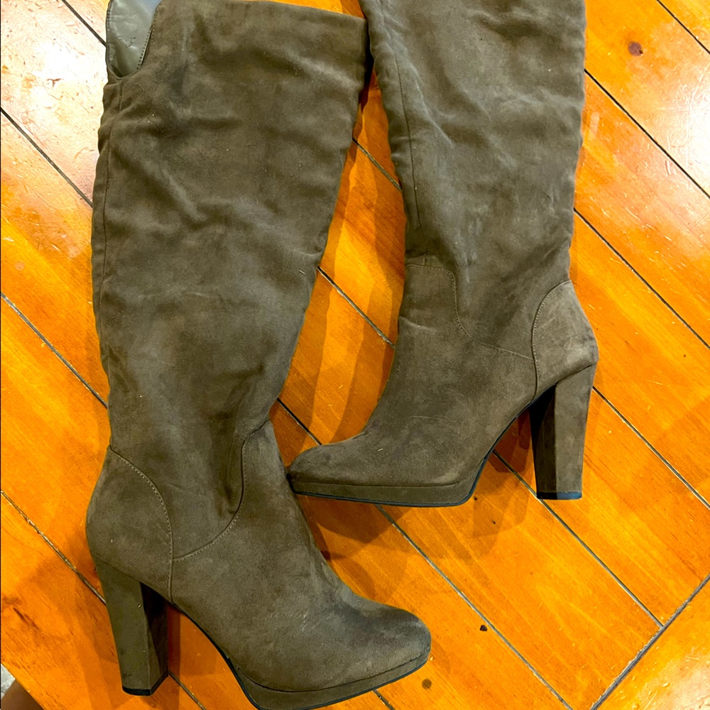 Forever 21 Thigh High Boots